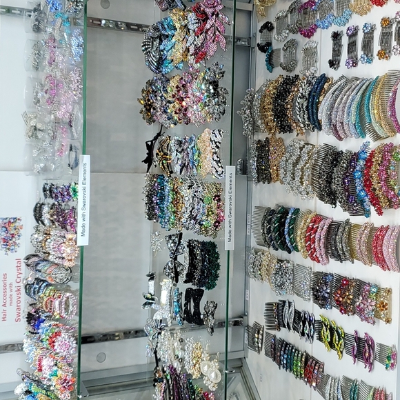 Hair Accessories m/w Swarovski Elements - Picture 4 of 8